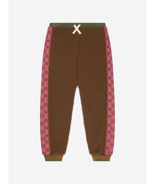 Gucci Girls Fleece Logo Trim Pants store