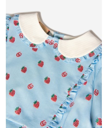 Gucci Girls Strawberry GG Lamè Dress Le MVP de beaucoup