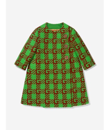 Gucci Girls Wool Blend G Logo Dress sélection de produits