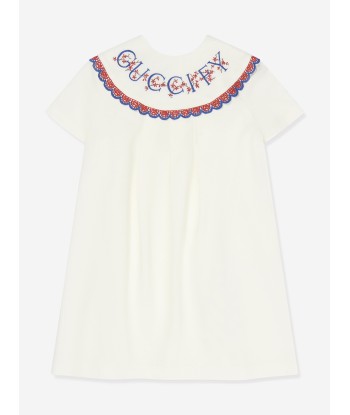 Gucci Baby Girls Piquet Embroidered Dress 50% de réduction en Octobre 2024