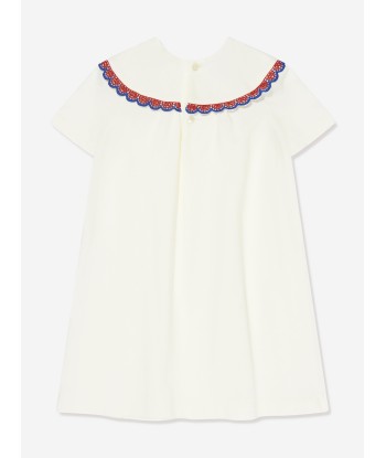 Gucci Baby Girls Piquet Embroidered Dress 50% de réduction en Octobre 2024