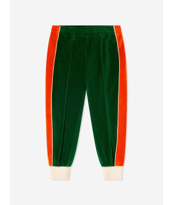 Gucci Kids Chenille Pants With Knitted Detail Faites des économies