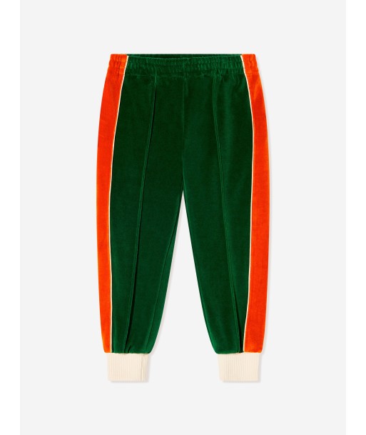 Gucci Kids Chenille Pants With Knitted Detail Faites des économies