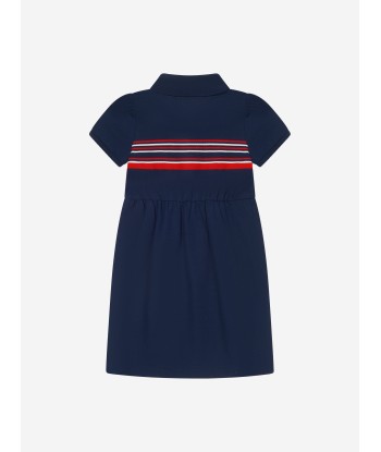 Gucci Girls Cotton Piquet Striped Dress destockage