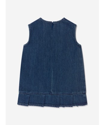 Gucci Baby Girls Denim Sleeveless Dress hantent personnes