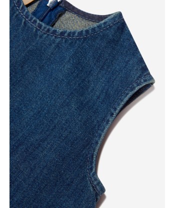 Gucci Baby Girls Denim Sleeveless Dress hantent personnes