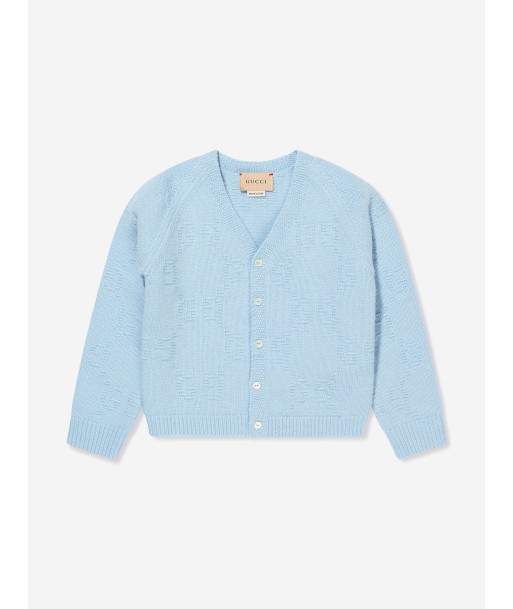 Gucci Baby Boys Wool Knitted Cardigan Découvrez la collection