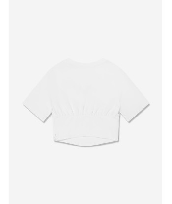 Dolce & Gabbana Girls Corset T-Shirt in White l'achat 