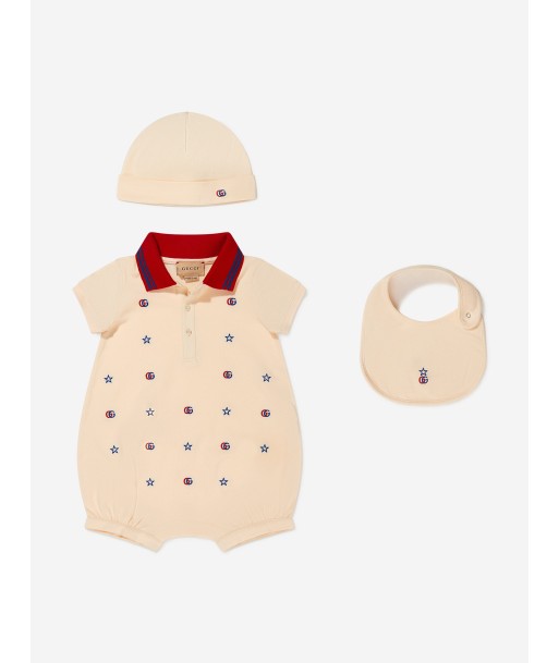 Gucci Baby Romper Gift Set (3 Piece) Par le système avancé 