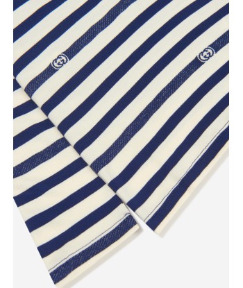 Gucci Baby Boys Striped Long Sleeve T-Shirt en stock