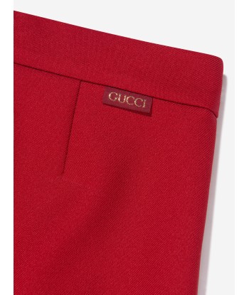 Gucci Boys Woven Branded Trousers de technologie