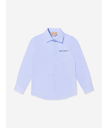 Gucci Boys Logo Pocket Shirt Amélioration de cerveau avec