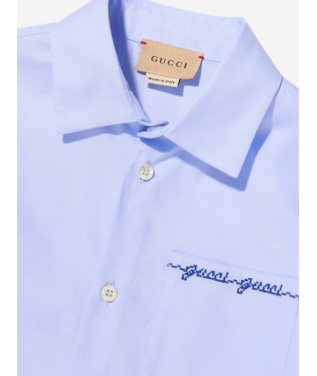 Gucci Boys Logo Pocket Shirt Amélioration de cerveau avec