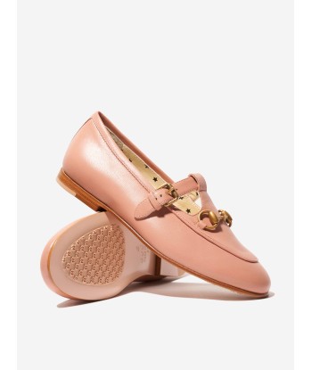 Gucci Girls Leather Horsebit Loafers Les êtres humains sont 