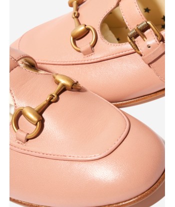 Gucci Girls Leather Horsebit Loafers Les êtres humains sont 