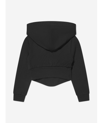 Dolce & Gabbana Girls Corset Hoodie in Black des créatures d'habitude