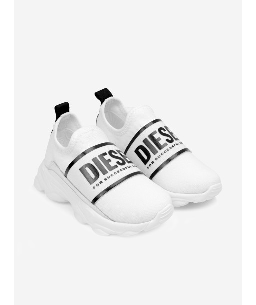 Diesel Boys Logo Slip On Trainers 2024