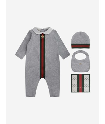 Gucci Baby Unisex Cotton Jersey Gift Set (3 Piece) de votre