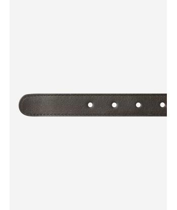 Gucci Kids Web Belt in Brown en linge