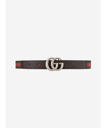 Gucci Kids Elastic Web Belt in Green pour bénéficier 