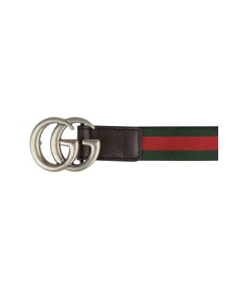 Gucci Kids Elastic Web Belt in Green pour bénéficier 