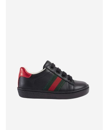 Gucci Unisex Leather New Ace Trainers prix