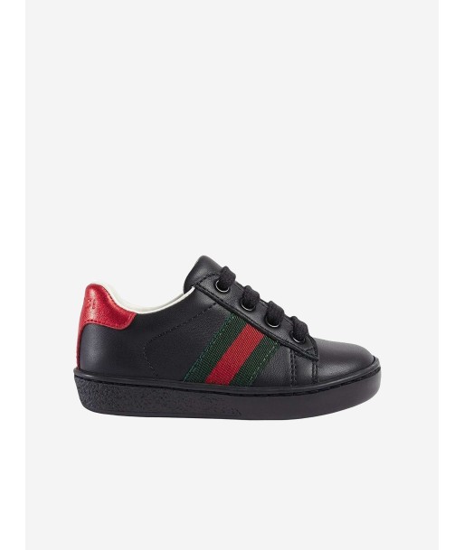 Gucci Unisex Leather New Ace Trainers prix