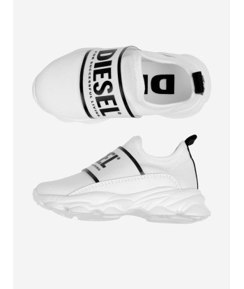 Diesel Boys Logo Slip On Trainers 2024