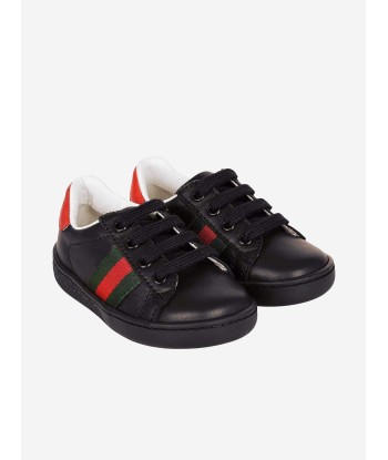 Gucci Unisex Leather New Ace Trainers prix