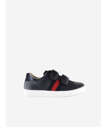 Gucci Leather Velcro Strap Trainers de la marque