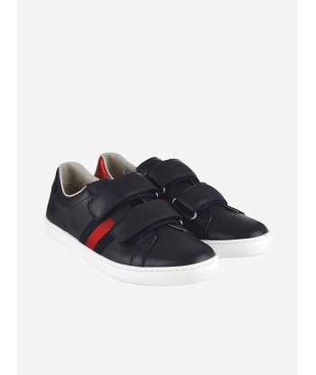 Gucci Leather Velcro Strap Trainers de la marque