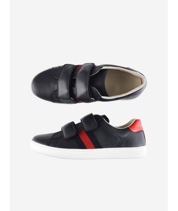 Gucci Leather Velcro Strap Trainers de la marque