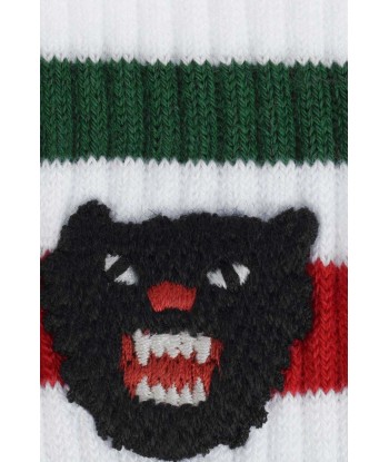 Gucci Cotton Socks With Angry Cat livraison gratuite