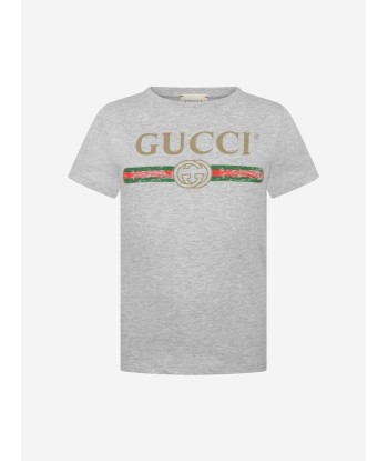 Gucci Logo Print Top Livraison rapide