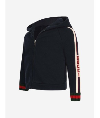 Gucci Baby Unisex Logo Zip Up Top hantent personnes