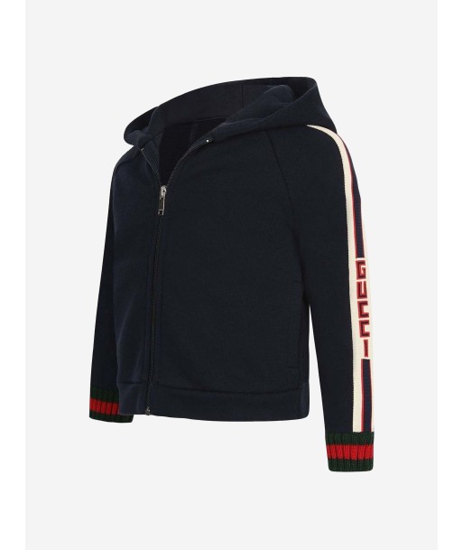 Gucci Baby Unisex Logo Zip Up Top hantent personnes