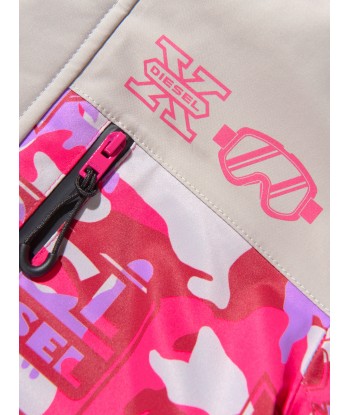 Diesel Girls Racing Print Ski Jacket sur le site 