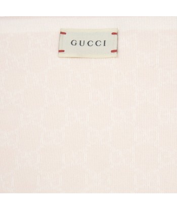 Gucci Baby Girls GG Wool Blanket in Pink les ligaments