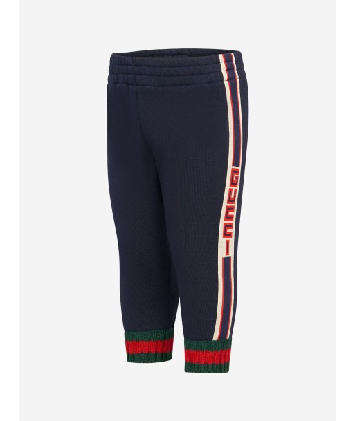 Gucci Baby Unisex Cotton Logo Joggers d'Europe débarque