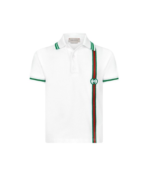 Gucci Baby Boys Polo Shirt le des métaux précieux