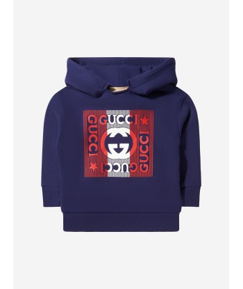 Gucci Baby Unisex Cotton Logo Hoodie 2024