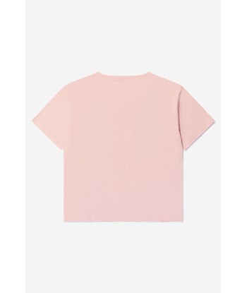 Gucci Girls Logo Print T-Shirt le des métaux précieux