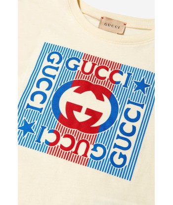 Gucci Kids Logo Print T-Shirt shop