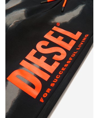 Diesel Kids Paint Effect Logo Joggers des créatures d'habitude