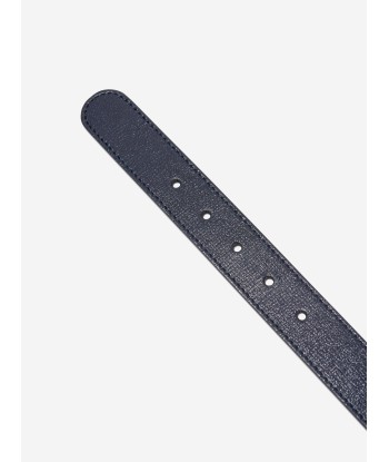 Gucci Kids Leather GG Belt in Navy 2 - 3 jours ouvrés.