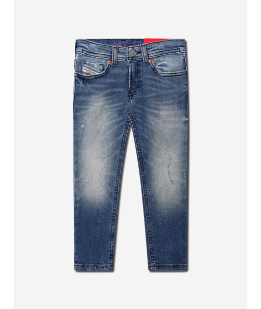 Diesel Boys Sleenker Jeans in Blue de la marque