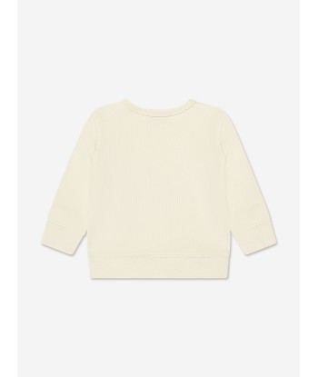 Gucci Baby Logo Print Sweatshirt in Ivory de la marque