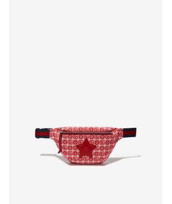 Gucci Kids GG Star Belt Bag in Red Véritable concentré