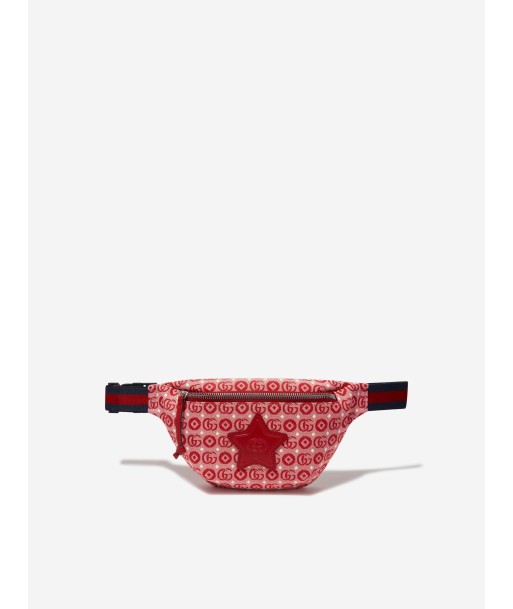 Gucci Kids GG Star Belt Bag in Red Véritable concentré