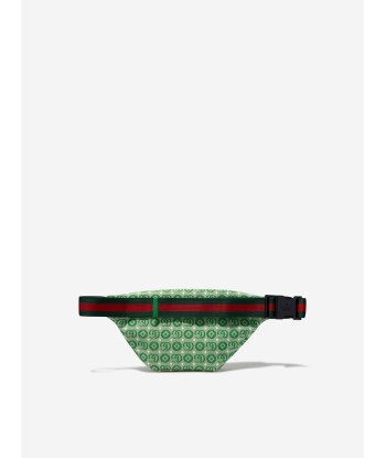 Gucci Kids GG Star Belt Bag in Green de votre